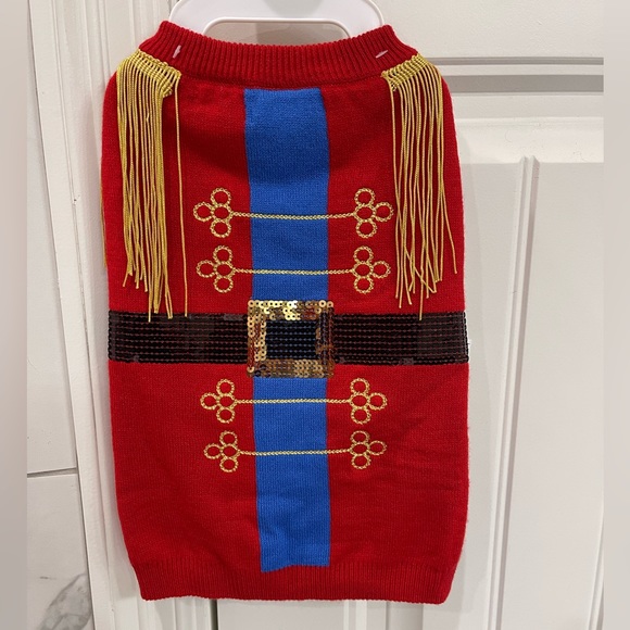 Fab Dog Dog Fab Dog Holiday Nutcracker Dog Sweater Poshmark